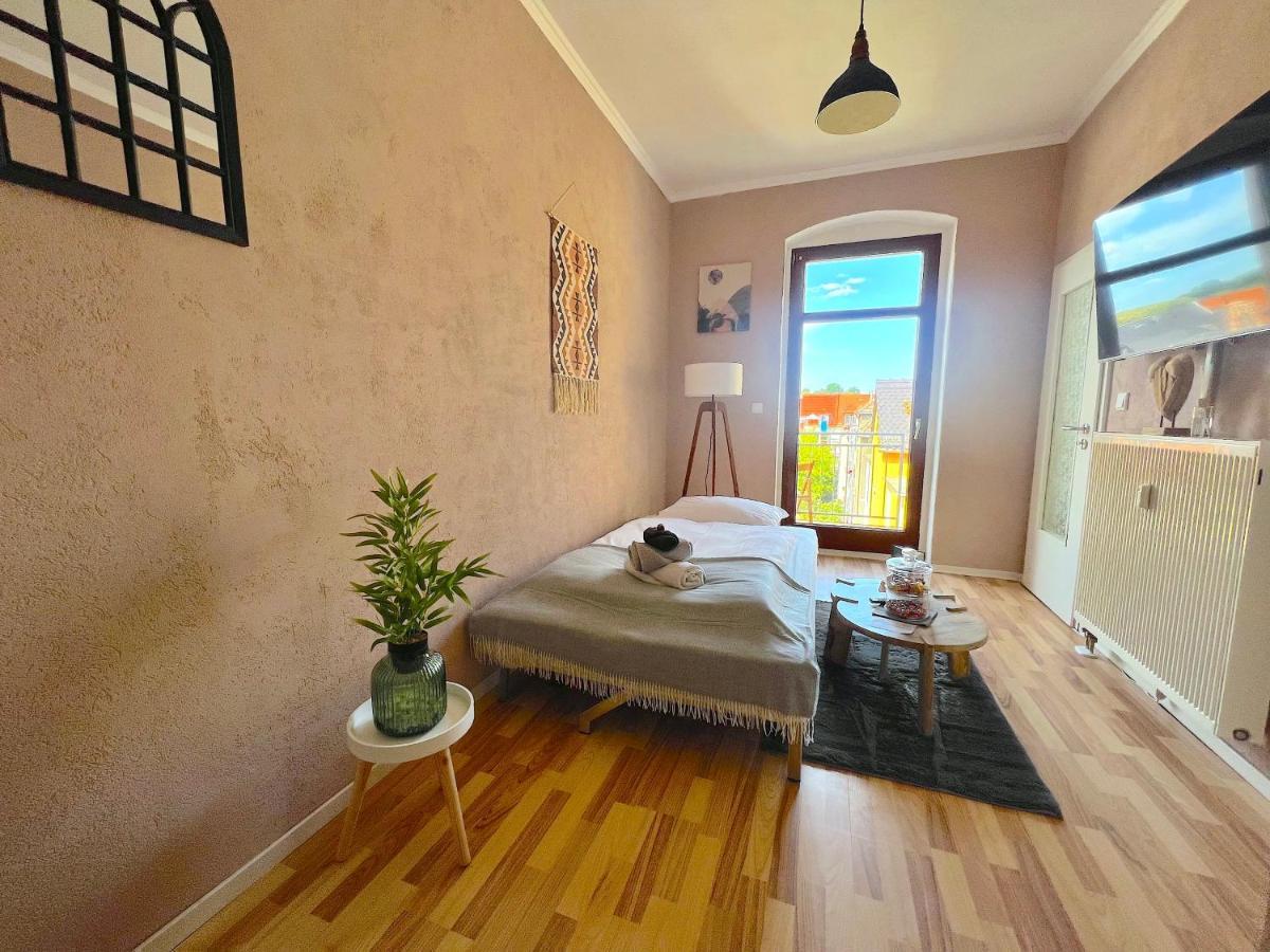 Meißen Elbling Apartment Mit Terrasse - Netflix - Parkplatz - Weinbergblick מראה חיצוני תמונה